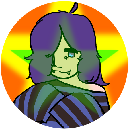 silly drawing of me(?) to decorate